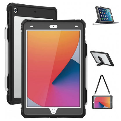 Custodia Waterproof per Apple iPad 10.2 (2021) / 10.2 (2020) / 10.2 (2019), ShellBox, Nera