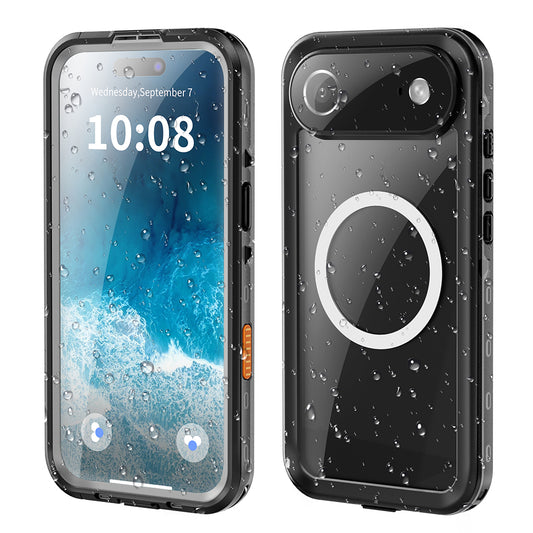 Custodia Waterproof per Apple iPhone 17 Air, ShellBox, Nera