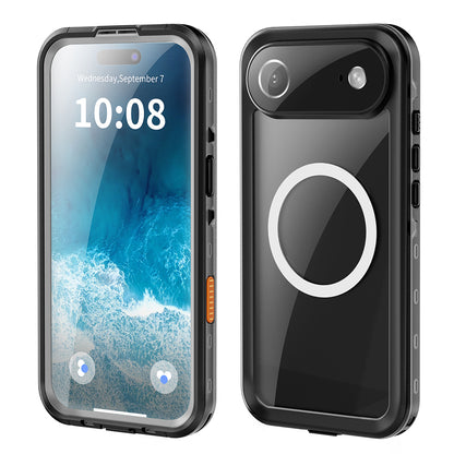 Custodia Waterproof per Apple iPhone 17 Air, ShellBox, Nera