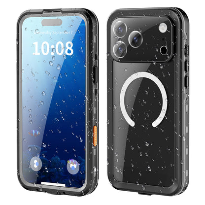 Custodia Waterproof per Apple iPhone 18 Pro / 17 Pro, ShellBox, Nera