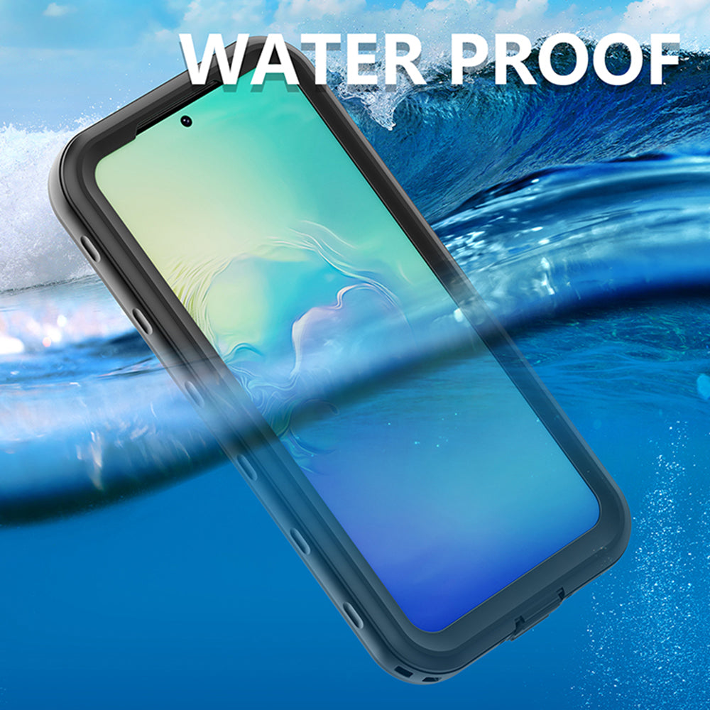 Custodia Waterproof per Samsung Galaxy A54 A546, ShellBox, Nera