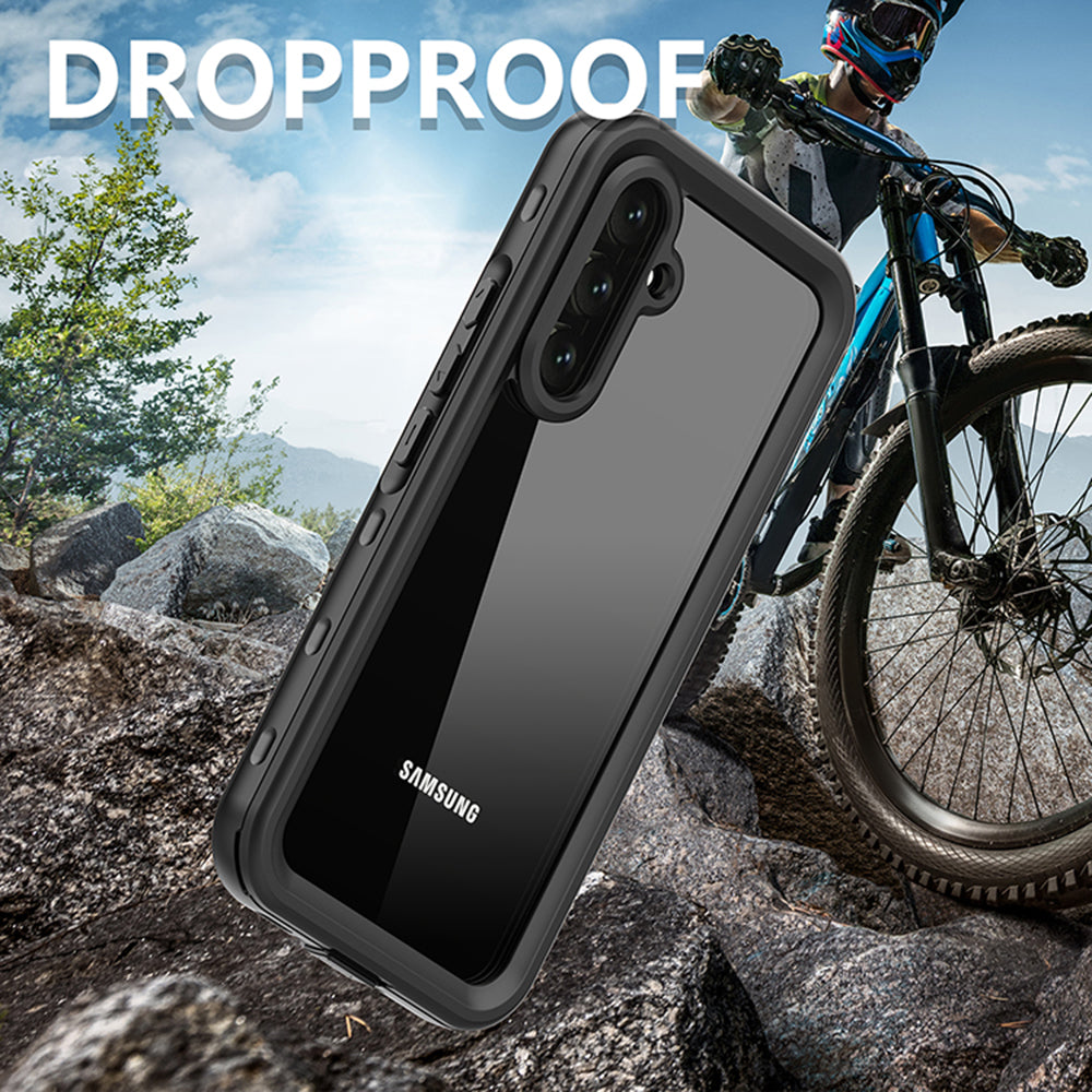 Custodia Waterproof per Samsung Galaxy A54 A546, ShellBox, Nera