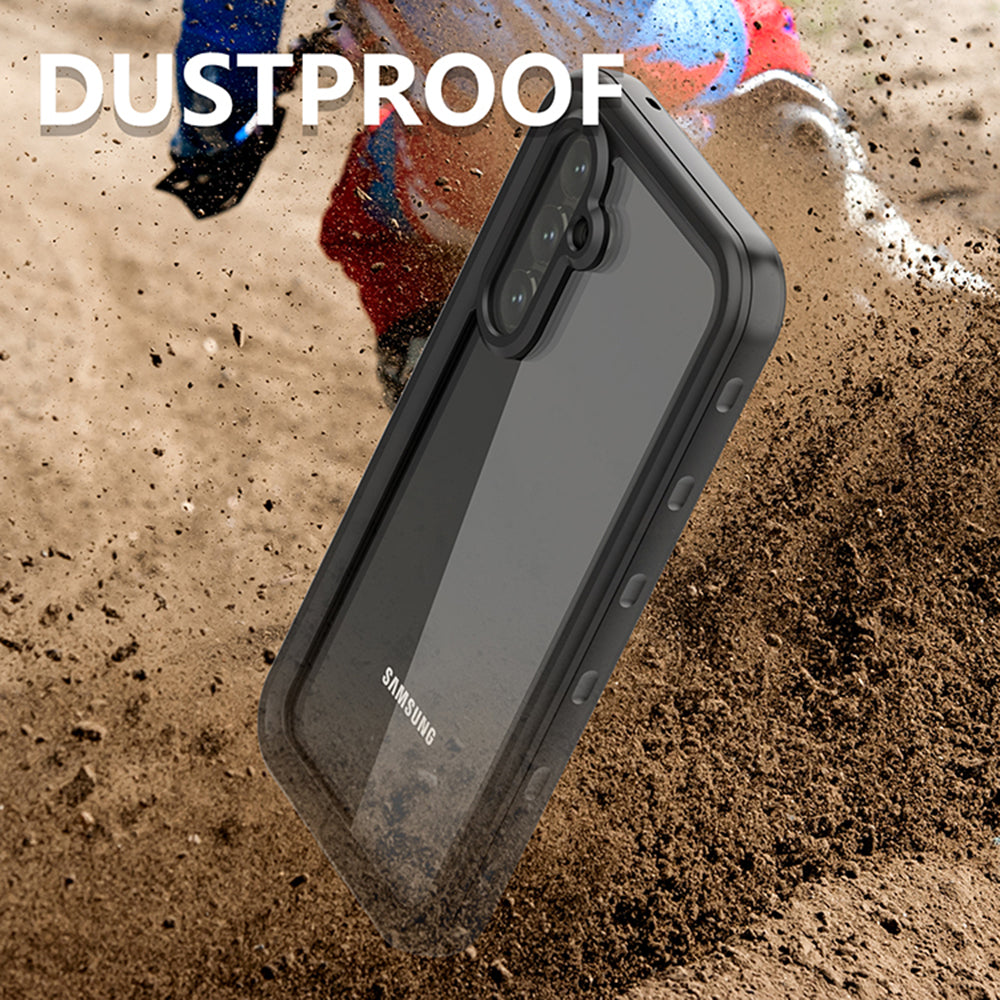 Custodia Waterproof per Samsung Galaxy A54 A546, ShellBox, Nera