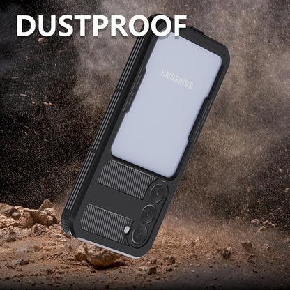 Custodia Waterproof per Samsung Galaxy S23+ S916, ShellBox, Nera