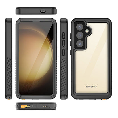 Custodia Waterproof per Samsung Galaxy S24+ S926, ShellBox, Nera