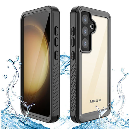 Custodia Waterproof per Samsung Galaxy S24+ S926, ShellBox, Nera