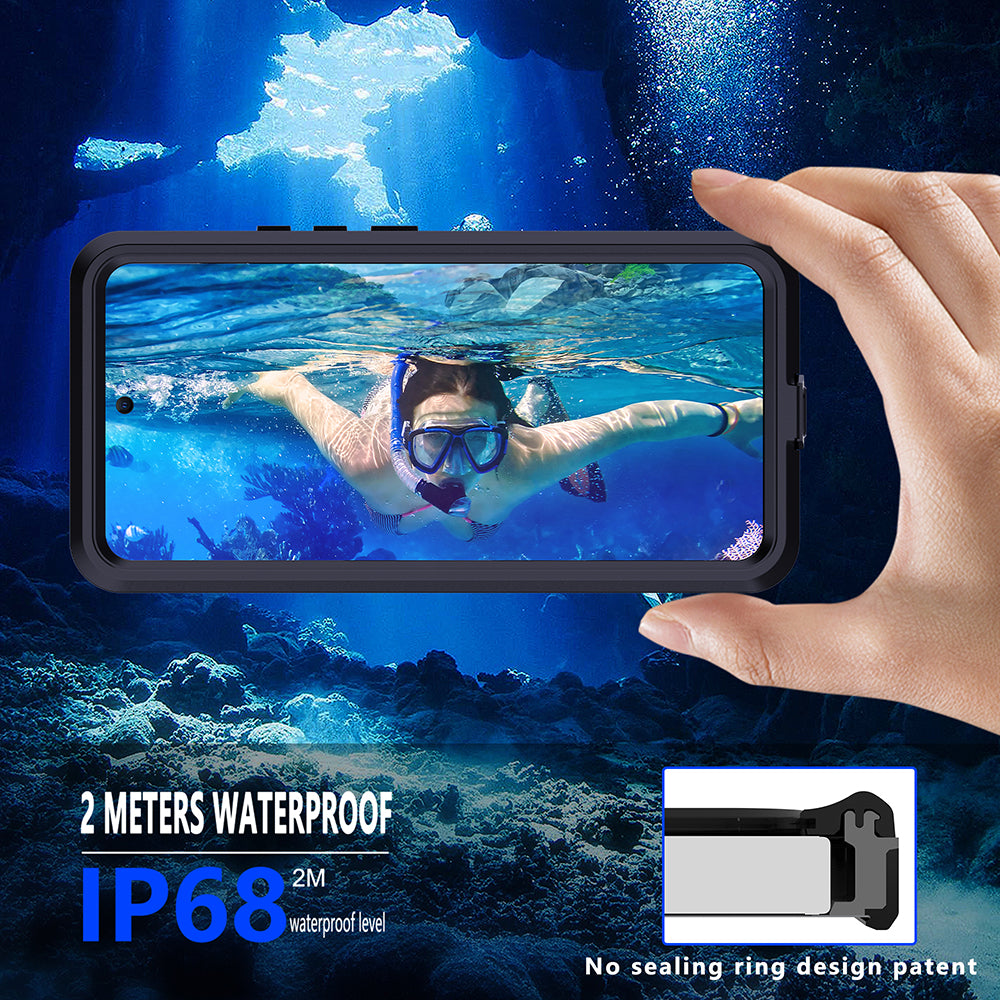 Custodia Waterproof per Xiaomi Poco X7 / Redmi Note 14 Pro 5G, ShellBox, Nera