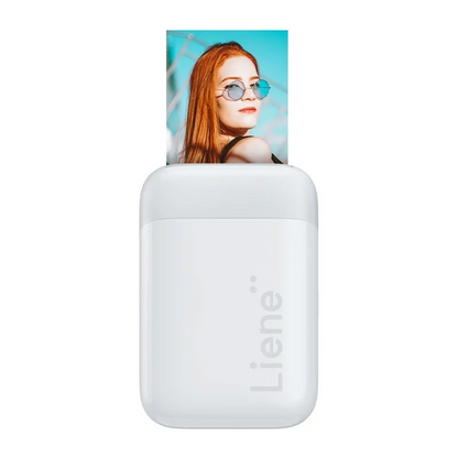 Liene Pearl 2x3 Portable Photo Printer, White