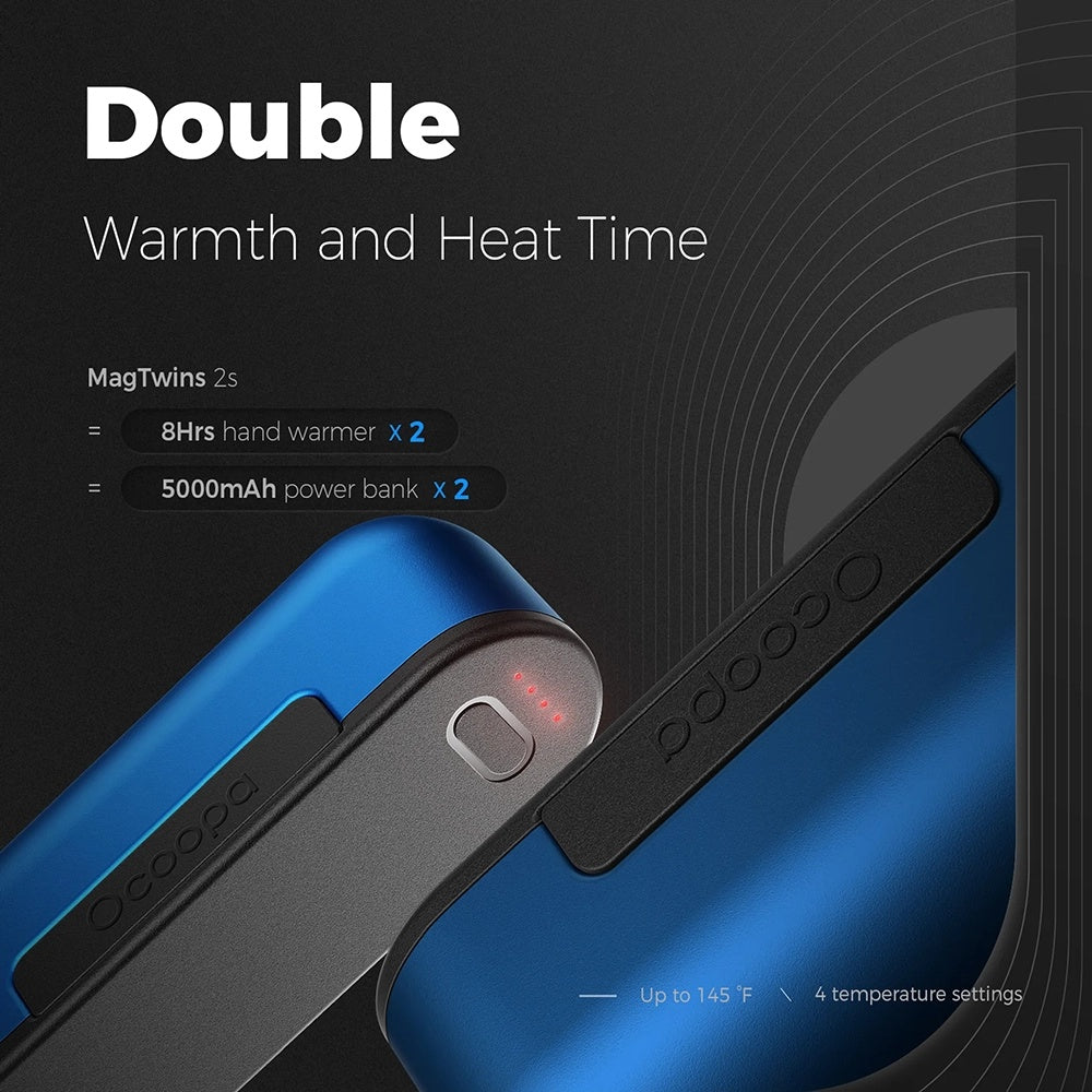 Scaldamani Ocoopa UT2s, Blu