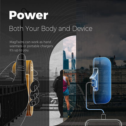 Scaldamani Ocoopa UT2s, Blu