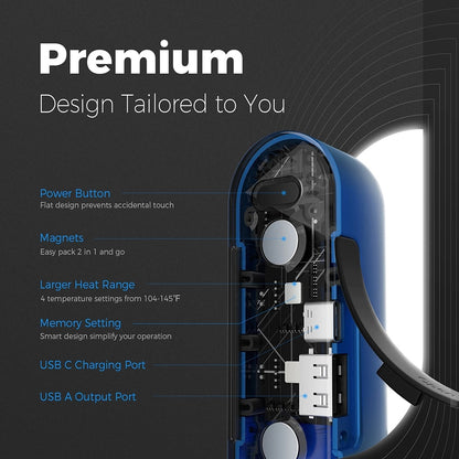 Scaldamani Ocoopa UT2s, Blu