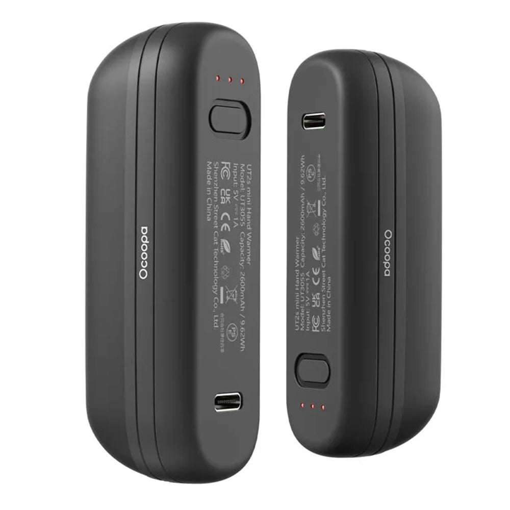 Scaldamani Ocoopa UT2s Mini, Nero