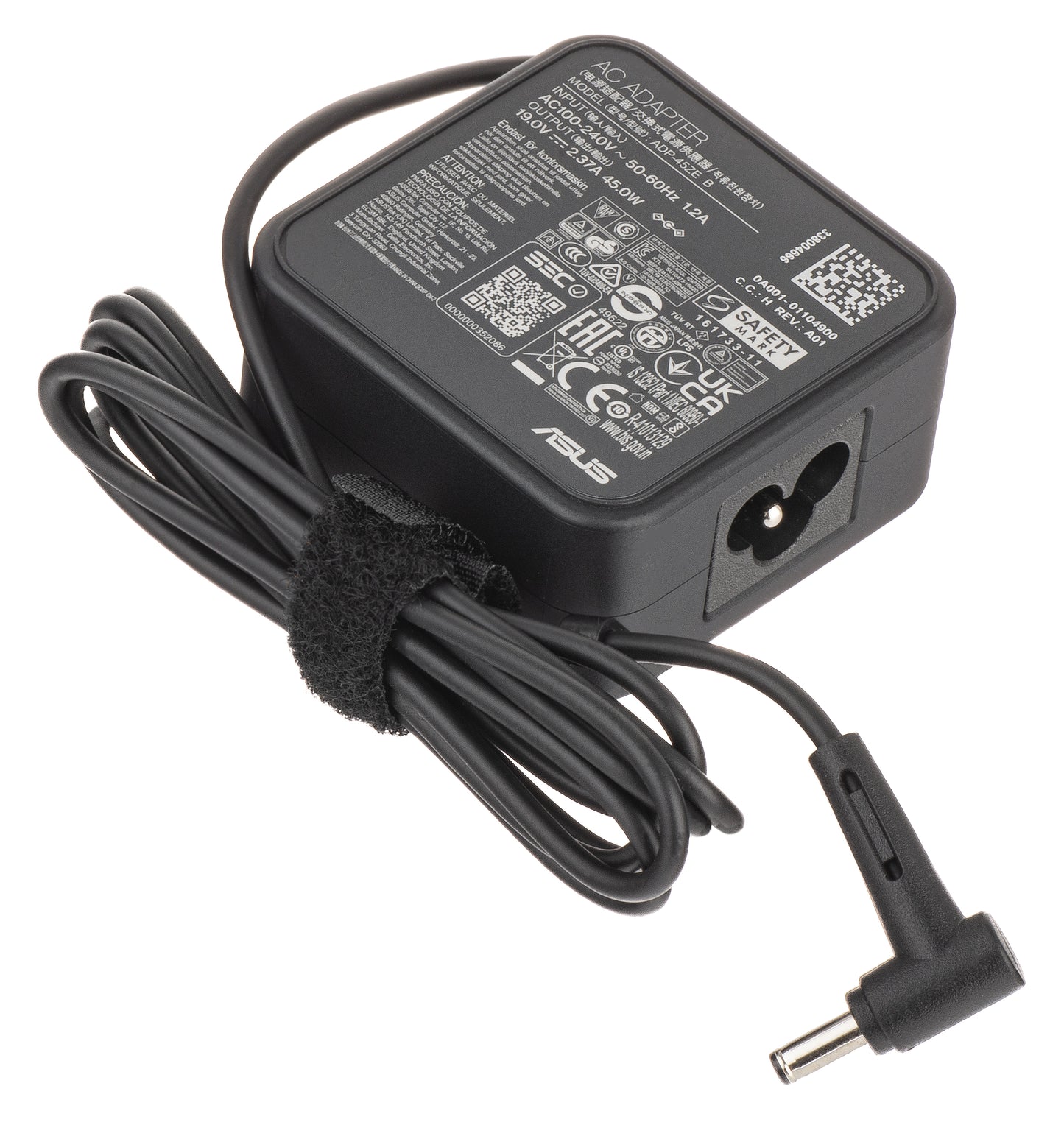 Caricabatterie Asus ADP-45ZE, 45W, 19V, 3 Pin, 4PHI, Nero 0A001-01100700 