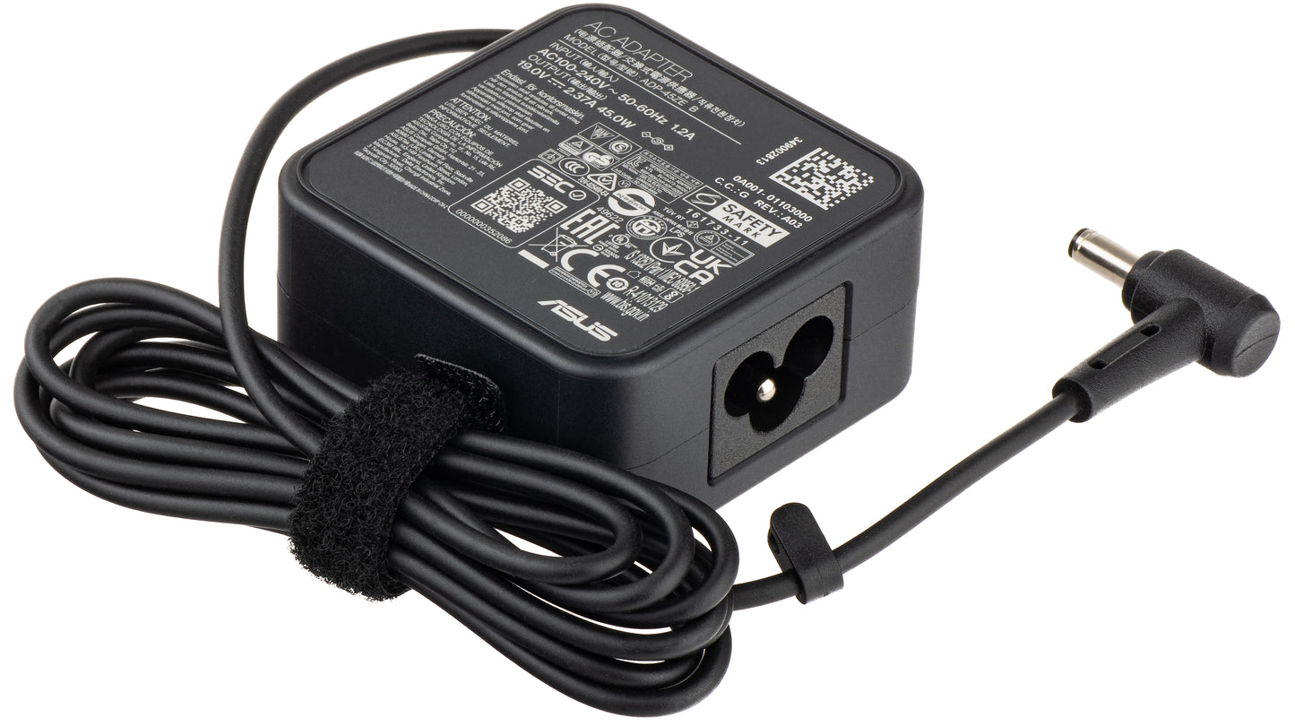 Caricabatterie Asus ADP-45ZE, 45W, 19V, 3 Pin, 4.5PHI, Nero 0A001-01103000 