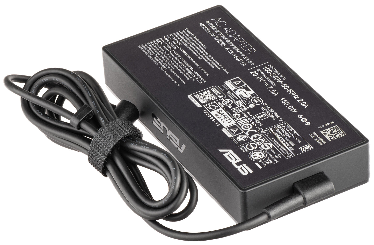 Caricabatterie Asus FA506IH / FX505DT, 150W, 20V, 3 Pin, Nero 0A001-00081400 