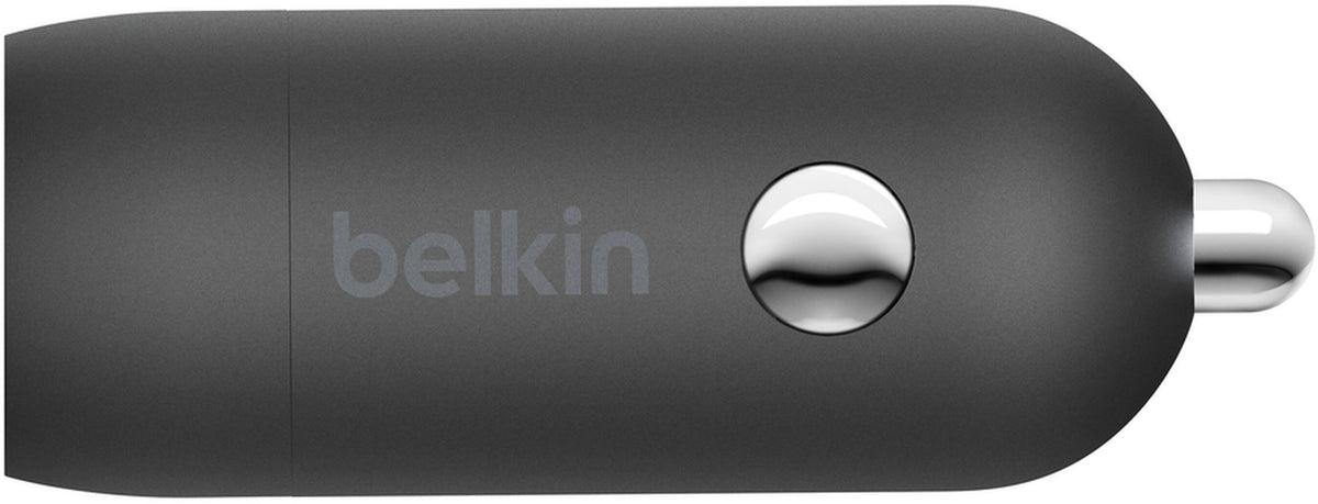 Caricatore Auto Belkin BoostCharge, 30W, 3A, 1 x USB-C, Nero CCA004btBK