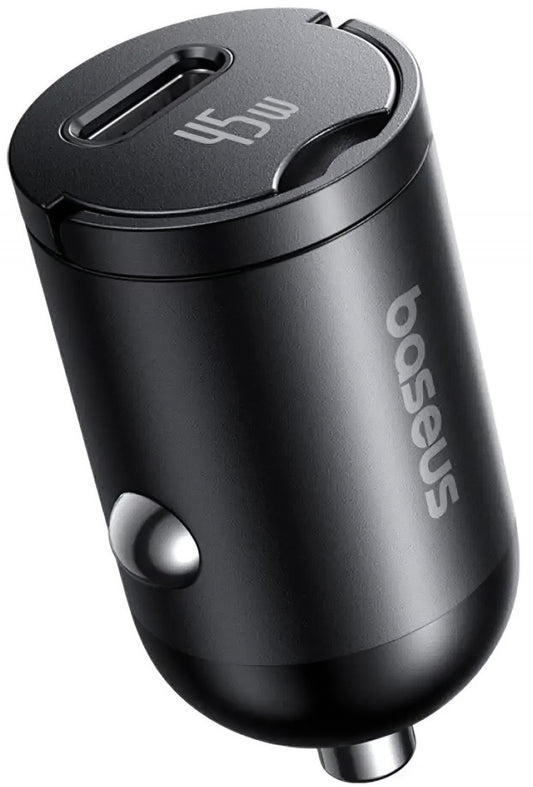 Caricabatterie Auto con Cavo USB-C Baseus PrimeTrip VP2, 45W, 3A, 1 x USB-C, Nero C0206800