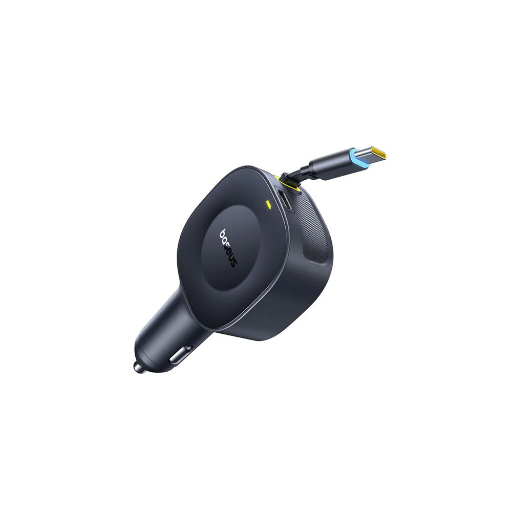 Caricabatterie Auto con Cavo USB-C Baseus PrimeTrip VR2, 30W, 3A, 1 x USB-C, Nero C0206400