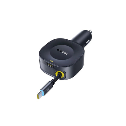 Caricabatterie Auto con Cavo USB-C Baseus PrimeTrip VR2, 30W, 3A, 1 x USB-C, Nero C0206400