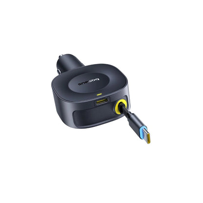 Caricabatterie Auto con Cavo USB-C Baseus PrimeTrip VR2, 30W, 3A, 1 x USB-C, Nero C0206400
