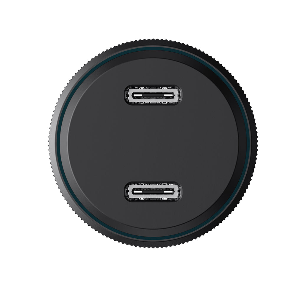 Caricabatterie Auto HAVIT CC2014, 30W, 3A, 2 x USB-C, Nero