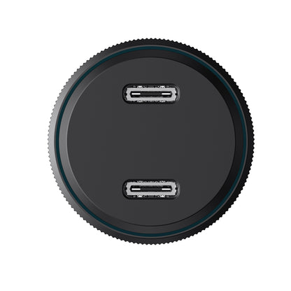 Caricabatterie Auto HAVIT CC2014, 30W, 3A, 2 x USB-C, Nero