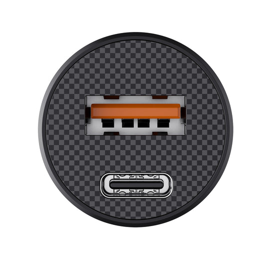 Caricabatterie Auto HAVIT CC2022, 20W, 3A, 1 x USB-A - 1 x USB-C, Nero