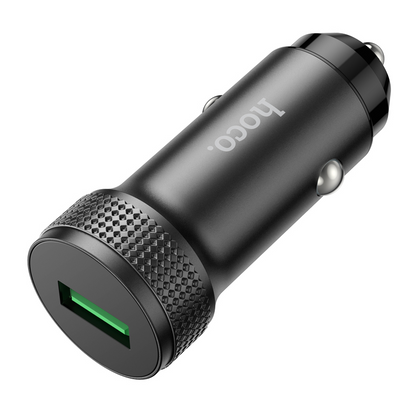 Caricatore Auto HOCO Z49A, 18W, 3A, 1 x USB-A, Nero