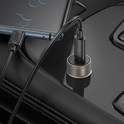 Caricatore Auto HOCO Z57, 30W, 3A, 1 x USB-C, Grigio