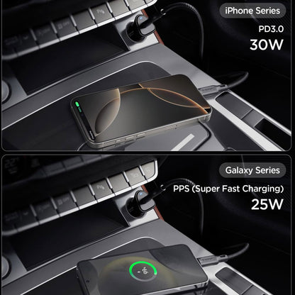 Caricabatterie Auto Spigen EV301 Essential, 30W, 3A, 1 x USB-C, Nero ACP08699