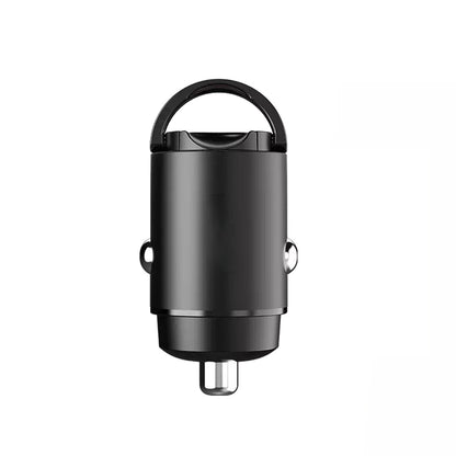 Caricabatterie Auto Techsuit C5 NanoVolt, 30W, 3A, 1 x USB-C, Nero