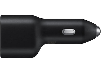 Caricabatterie da auto Samsung, 40W, 2A, 1 x USB-A - 1 x USB-C, nero EP-L4020NBEGEU