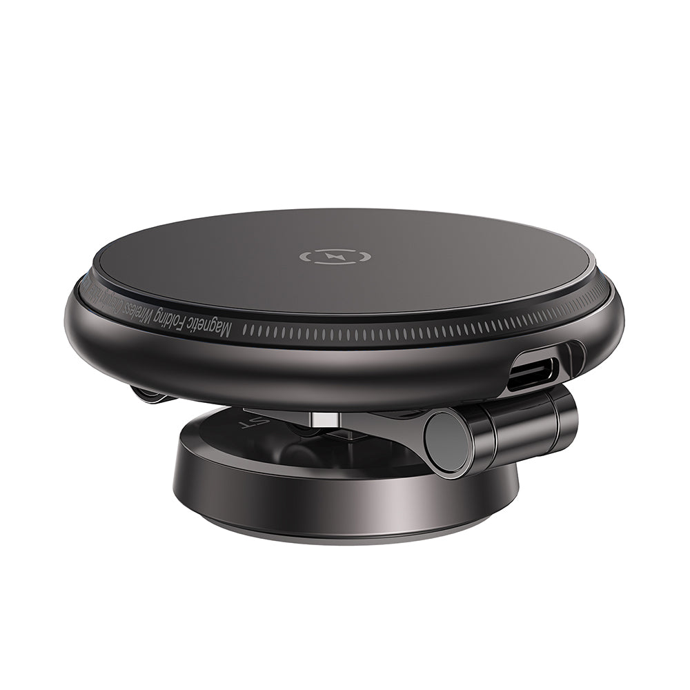 Caricabatterie Auto Wireless Acefast D30, 15W, 1.67A, Nero