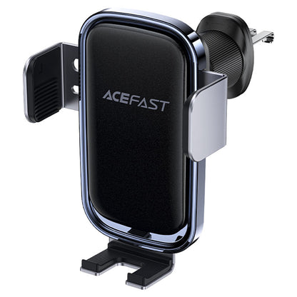 Caricabatterie Auto Wireless Acefast D39 con Pannello Solare, 15W, 1.67A, Nero