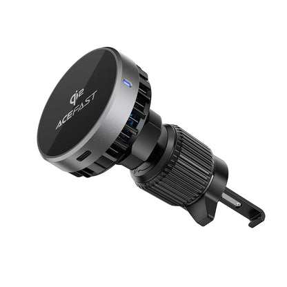 Caricabatterie Auto Wireless Acefast D40, 15W, 1.67A, Grigio