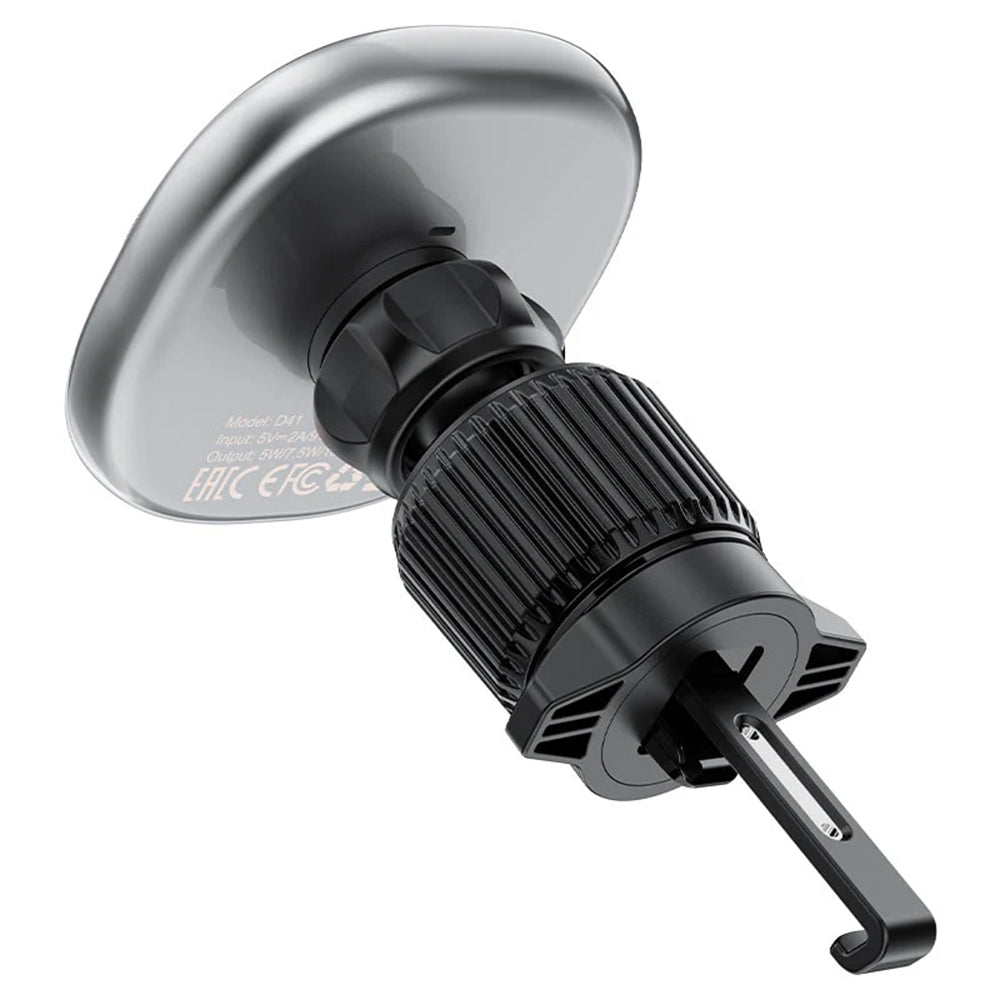 Caricabatterie Auto Wireless Acefast D41, 15W, 1.67A, Argento