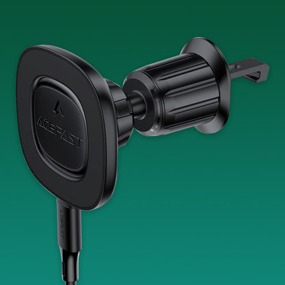 Caricabatterie Auto Wireless Acefast D46, 15W, 1.67A, Nero