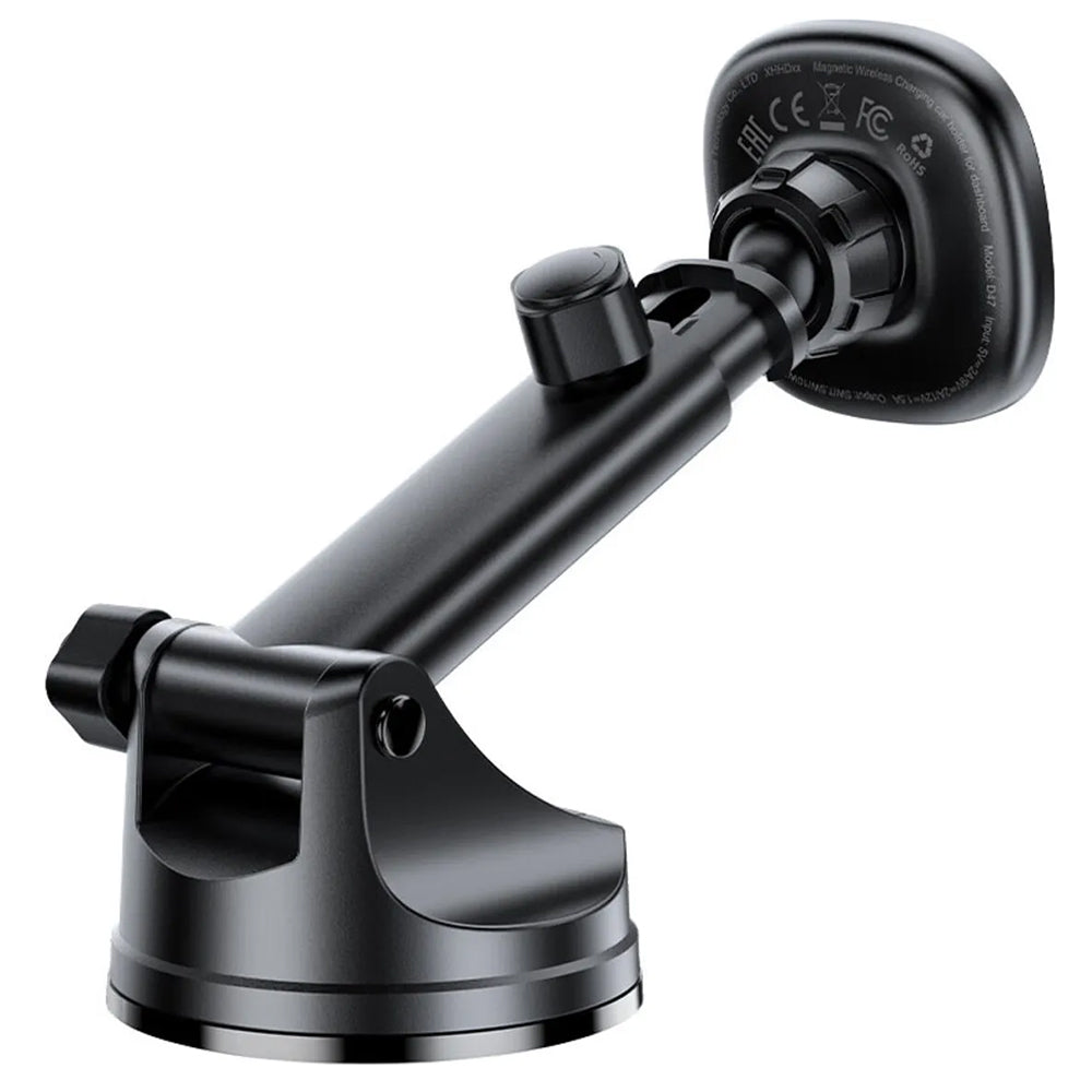 Caricabatterie Auto Wireless Acefast D47, 15W, 1.67A, Nero