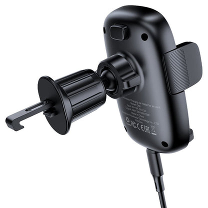 Caricabatterie Auto Wireless Acefast D48, 15W, 1.67A, Nero