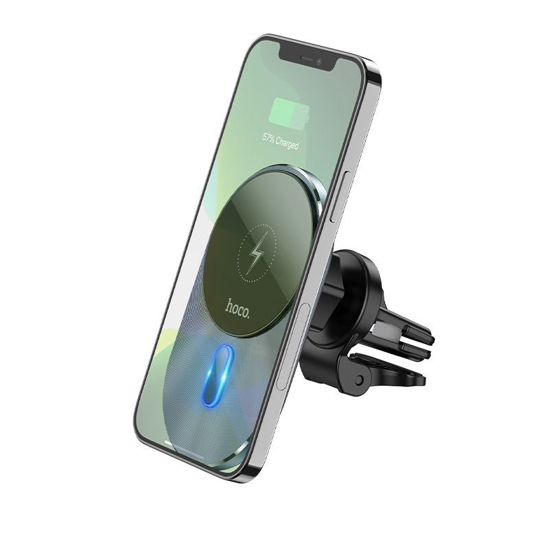 Wireless Car Charger HOCO CA91, 15W, 1.67A, Black