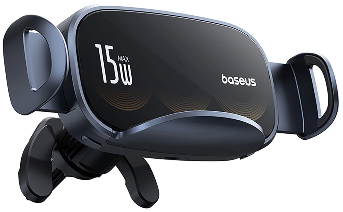 Caricabatterie Auto Wireless Baseus LightChaser, 15W, 1.67A, Nero C40355901111-00