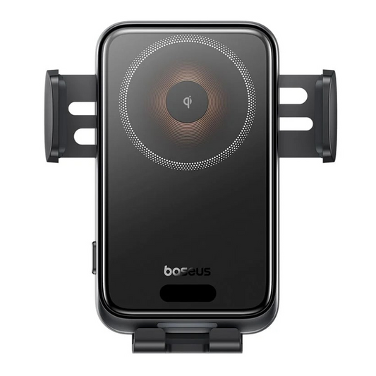 Caricatore Auto Wireless Baseus Wisdom Pro Vent, 15W, 1.67A, Nero, Ricondizionato C40381501123-00