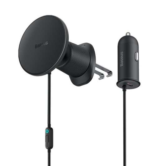 Caricabatterie Auto Wireless Baseus CW01, 15W, 1.67A, Nero C0013A01