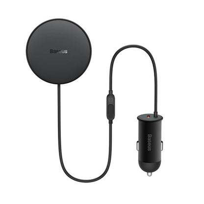 Caricabatterie Auto Wireless Baseus CW01, 15W, 1.67A, Nero C0013A01