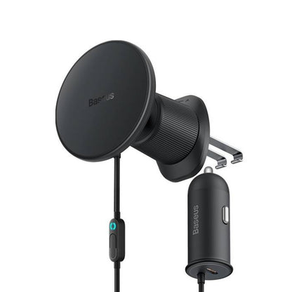 Caricabatterie Auto Wireless Baseus CW01, 15W, 1.67A, Nero C0013A01