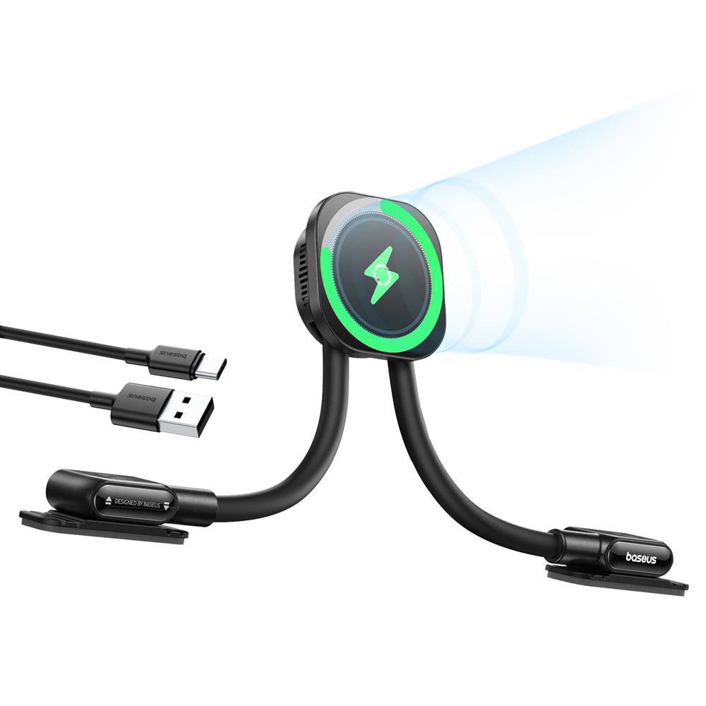 Caricabatterie Auto Wireless Baseus PrimeTrip C03s Pro, 15W, 1.67A, Nero C0013803