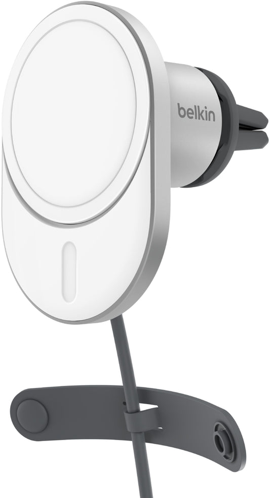 Caricatore Auto Wireless Belkin BoostCharge Pro, 15W, 1.67A, Bianco WIC008btGR-V2
