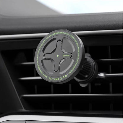 Caricabatterie Auto Wireless Blueo Ape Legend, 15W, 1.67A, Nero