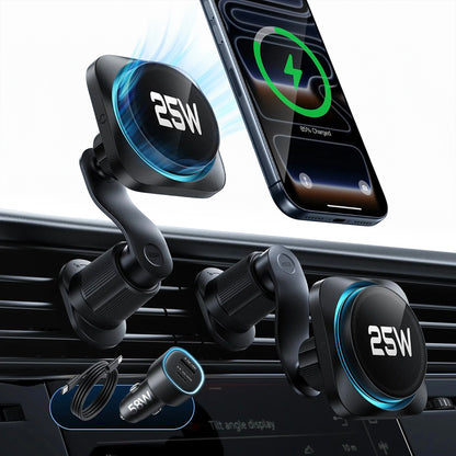 Caricabatterie Auto Wireless ESR, 25W, Nero