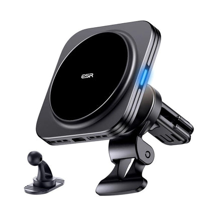 Caricabatterie Auto Wireless ESR HaloLock Vent, 15W, 1.67A, Nero